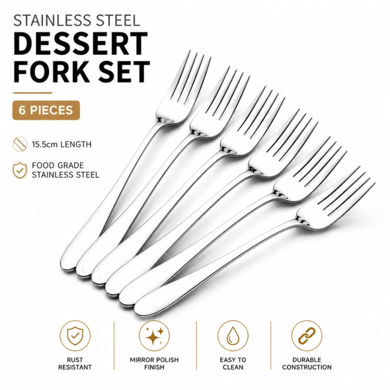 Quality Fork – Silver Premium Quality (6 PCS)