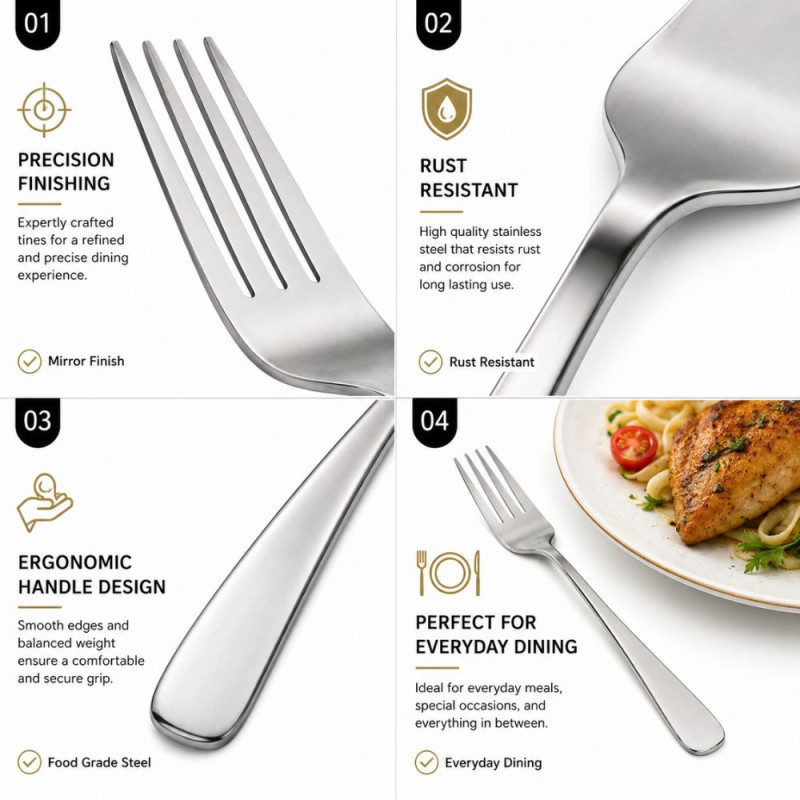 Superior Fork – Silver Premium Quality (6 pcs)