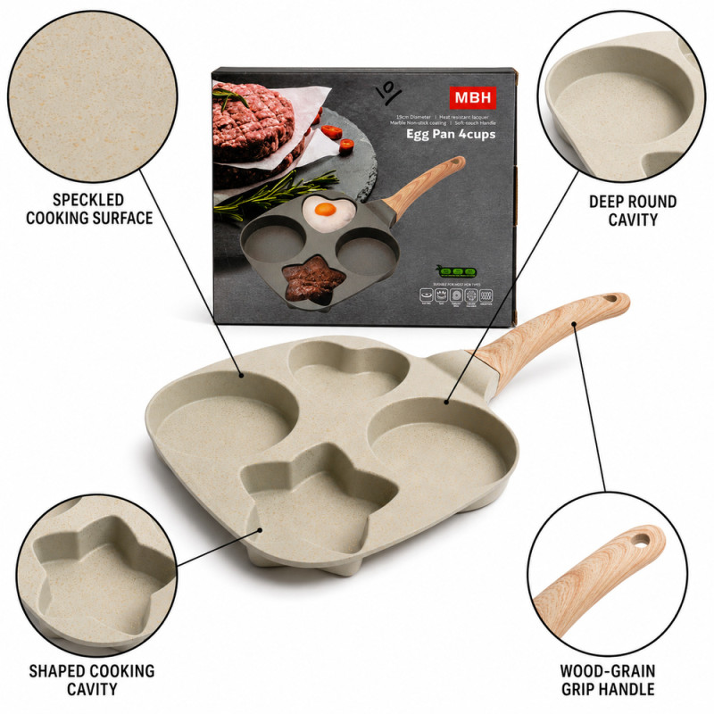 Heart-Shaped Pancake Pan