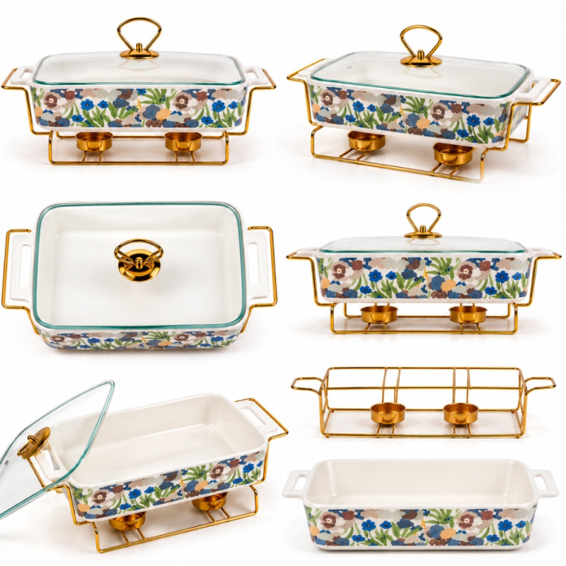 Premium Ceramic Buffet Warmer