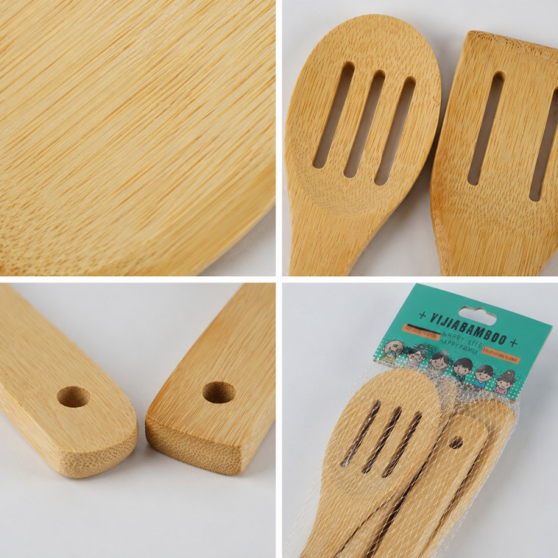 Select Max Shovel Set Designed for Everyday Cooking &amp; Kitchen Excellence – Wooden (5 PCS)
