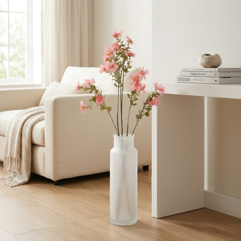 Deluxe Find Artificial Cherry Blossom Spray Designed for Home Décor & Event Styling – Pink (H-80)