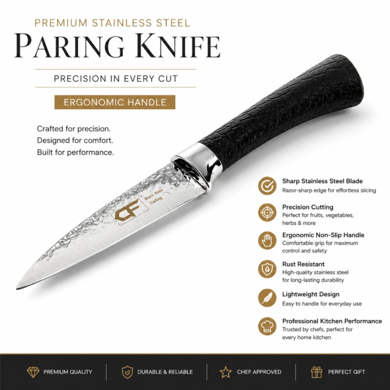 Classic Knife – Silver Premium Quality (20cm)