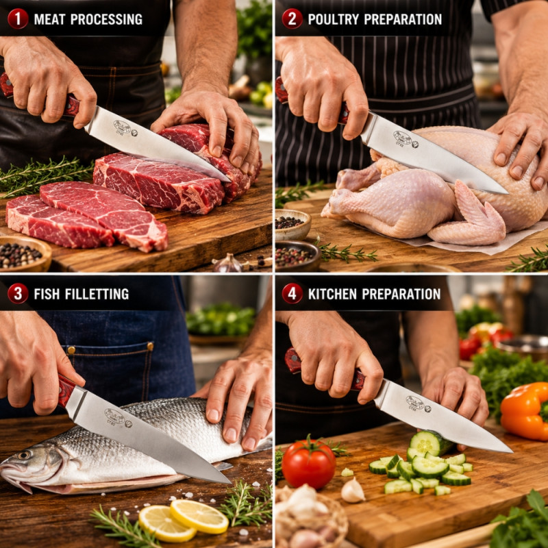 Professional Slaughter Knife - 26cm