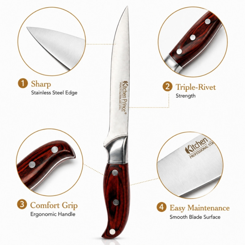 Quality Knife – Silver Premium Quality (27cm)