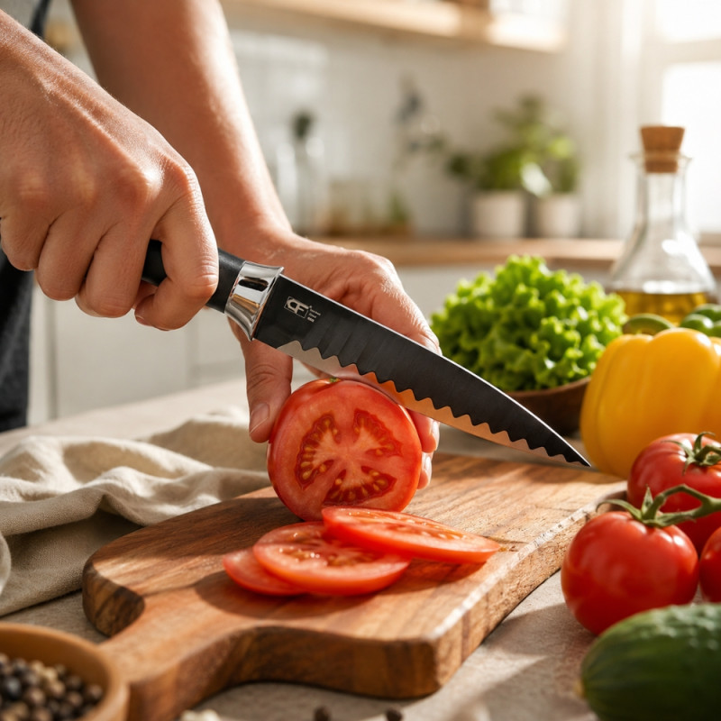 Superior Knife – Black Premium Quality (20cm)