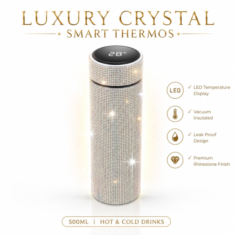 Crystal Smart Thermos - 500 ml