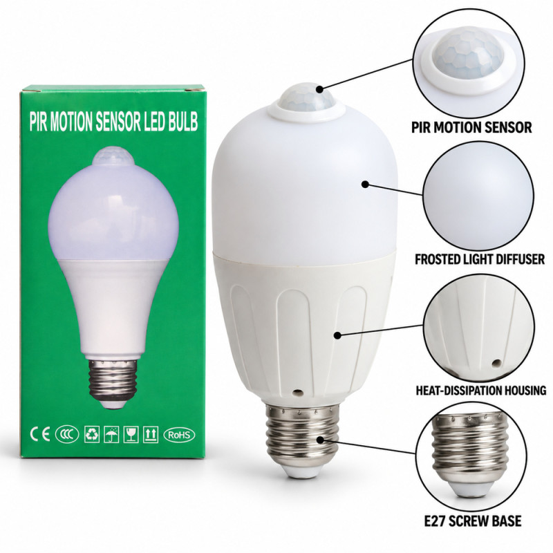 Motion Sensor Light Bulb