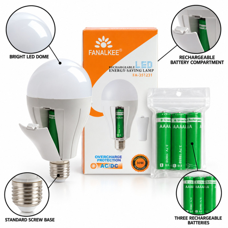 FANALKEE LED Light Bulb
