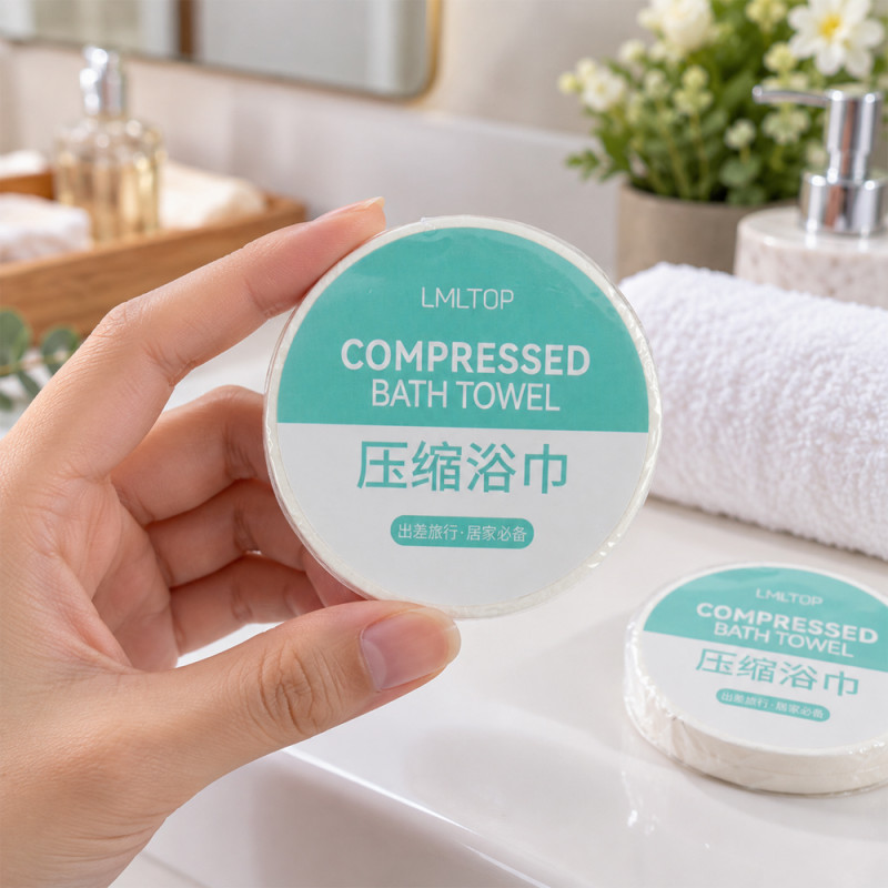 Compressed Bath Towel