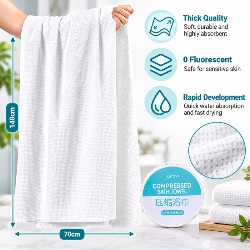 Compressed Bath Towel