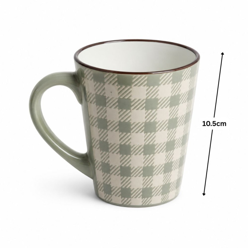 Plaid Coffee Mug