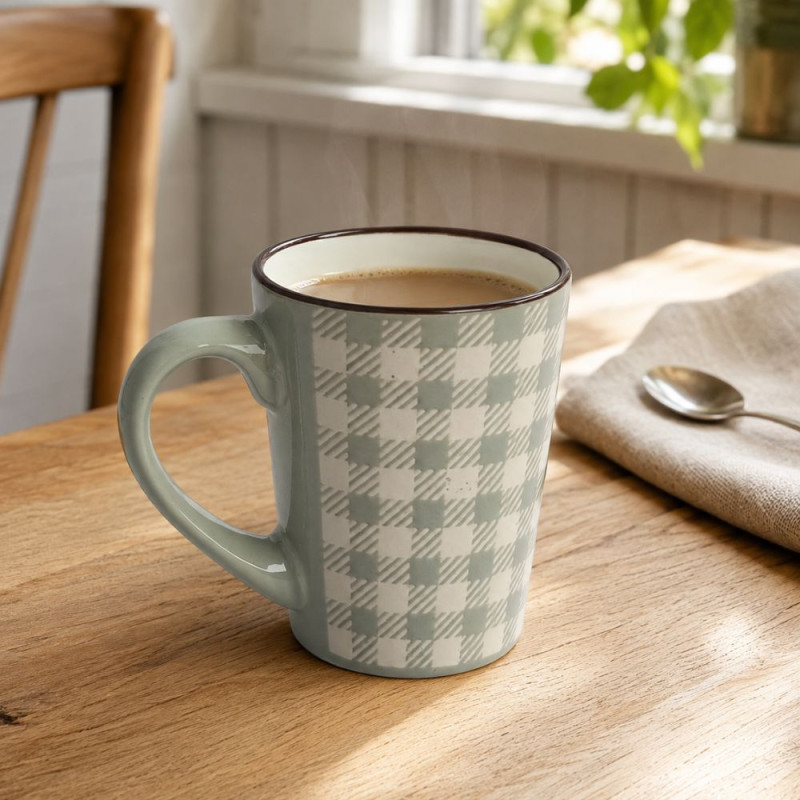 Plaid Coffee Mug