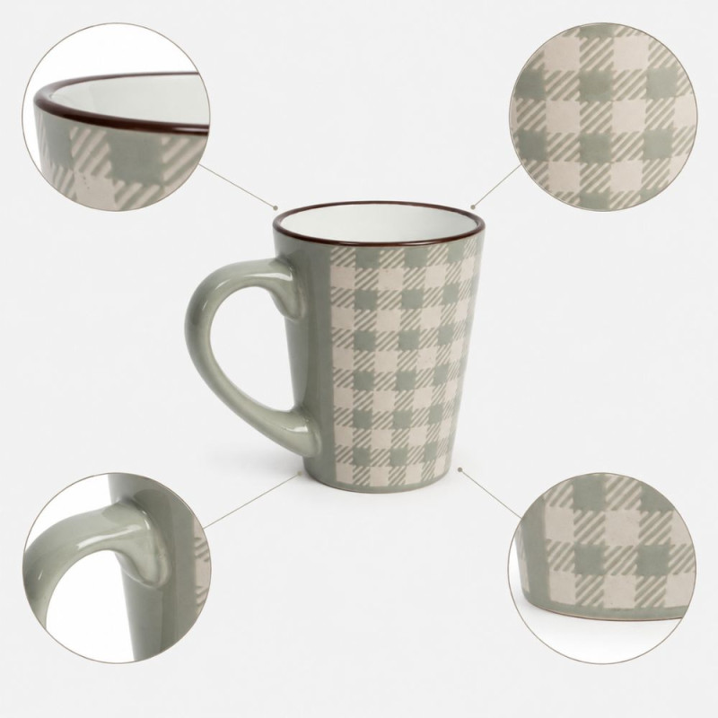 Plaid Coffee Mug