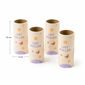 Elite Plus Lint Roller Refill Designed for Home &amp; Professional Cleaning – Beige (4PCS SET)