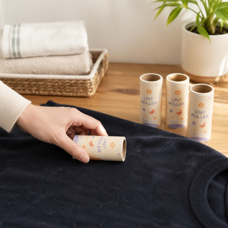 Elite Plus Lint Roller Refill Designed for Home &amp; Professional Cleaning – Beige (4PCS SET)