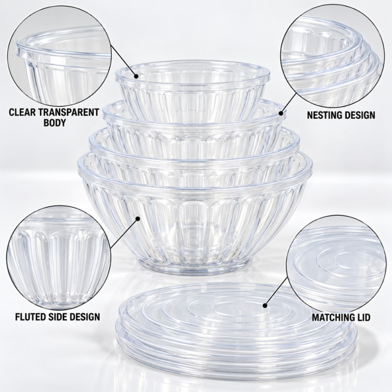 4-Piece Bowl Set