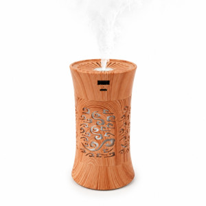 Professional Wood-Grain Small Waist Aroma Diffuser & Humidifier (16cm)