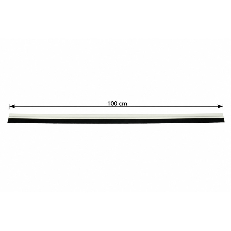 Premium Flow Draught Excluder Designed for DIY Projects &amp; Professional Work – Black (L-100 CM)