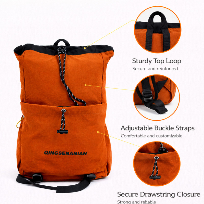 Pro-Series Compact Sports Duffel Bag – Dark Orange (48cm)