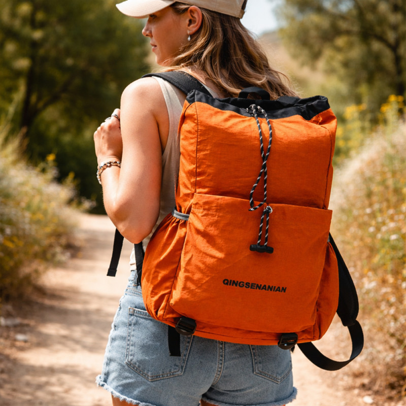 Pro-Series Compact Sports Duffel Bag – Dark Orange (48cm)