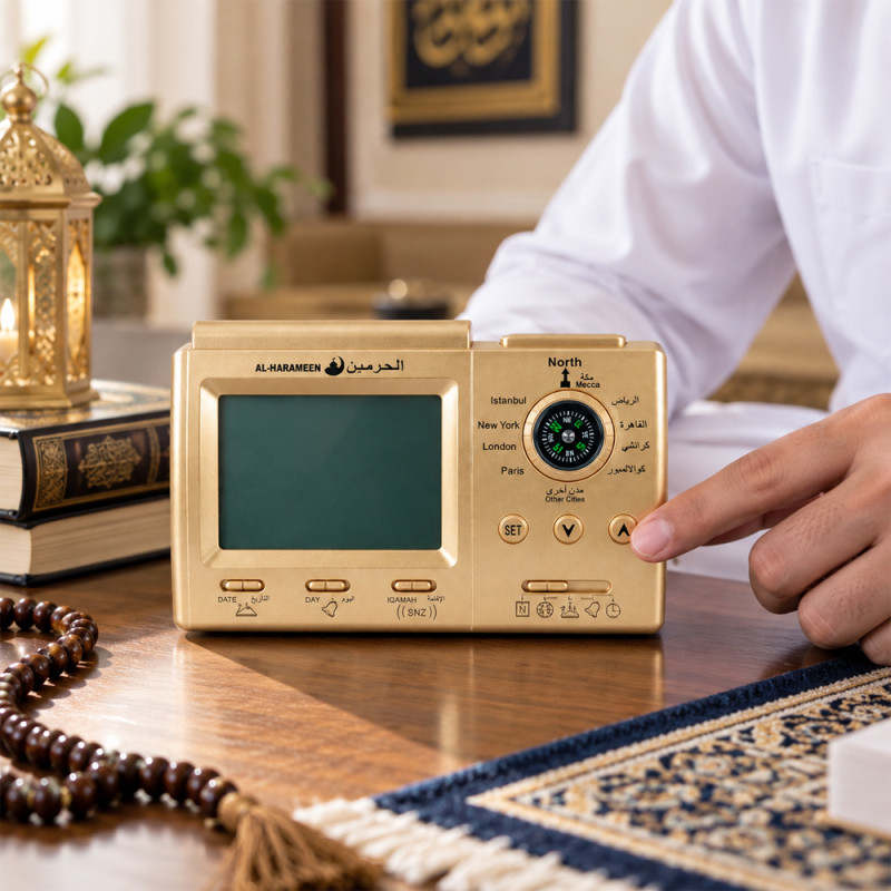 Digital Compass Clock