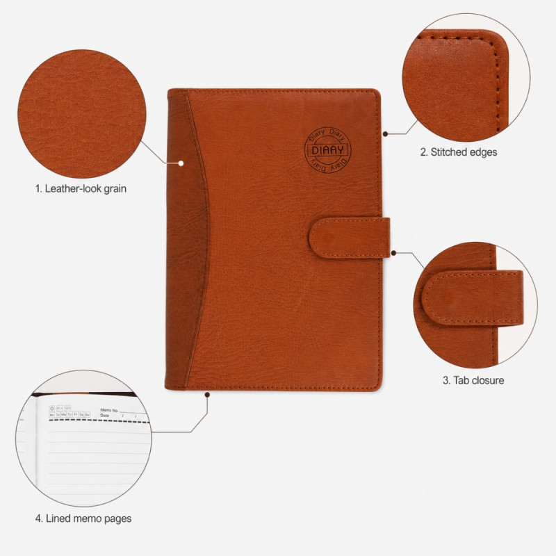 Leather Writing Journal – Brown (38)