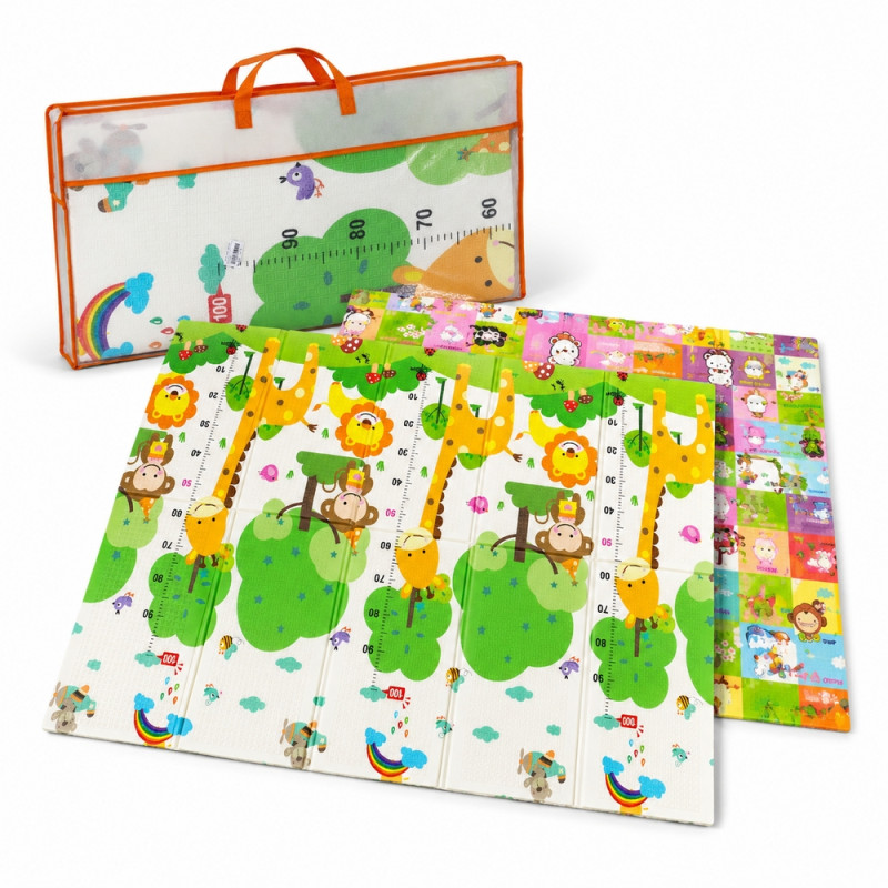 Folding Play Mat Set – Green