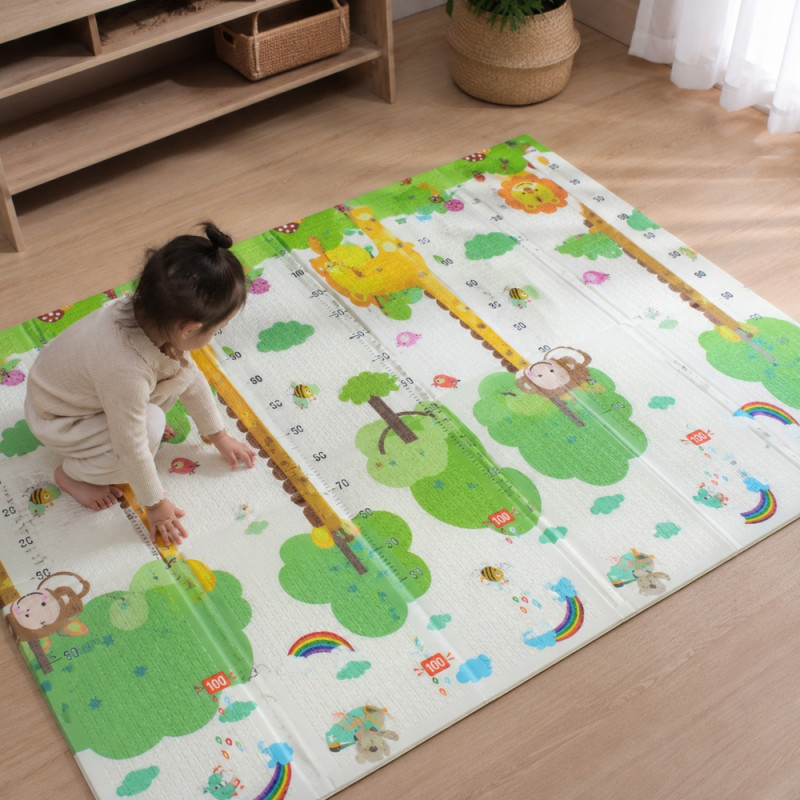 Folding Play Mat Set – Green