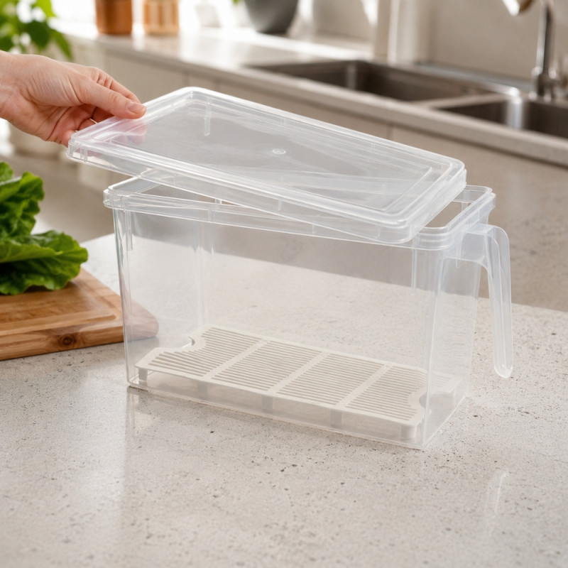 Stackable Storage Box – Clear (H:16cm | W:28cm | L:15cm)