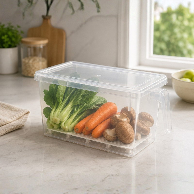 Stackable Storage Box – Clear (H:16cm | W:28cm | L:15cm)