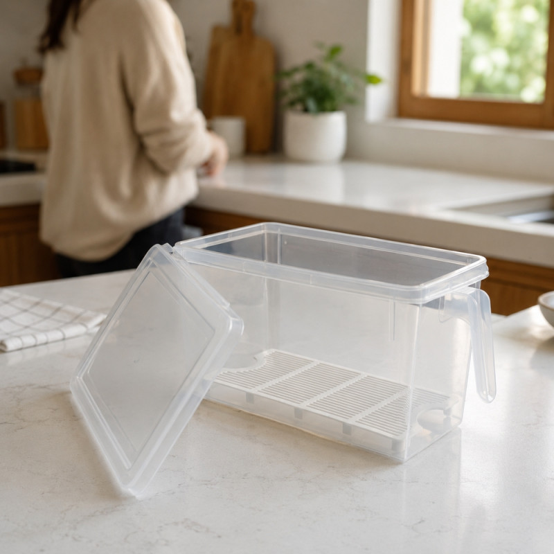 Stackable Storage Box – Clear (H:16cm | W:28cm | L:15cm)
