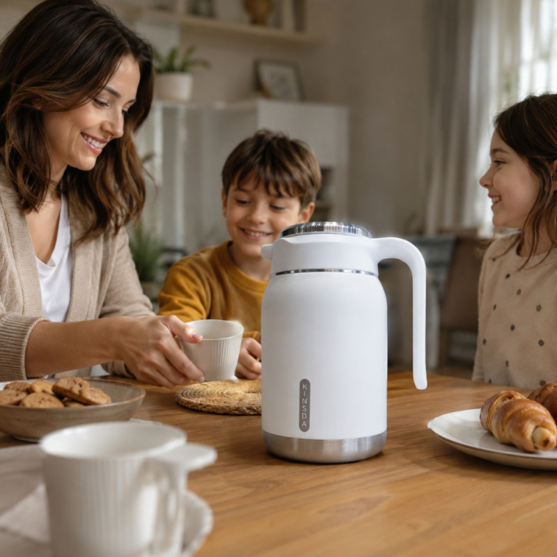 White Thermal Carafe - 1.5 Liter