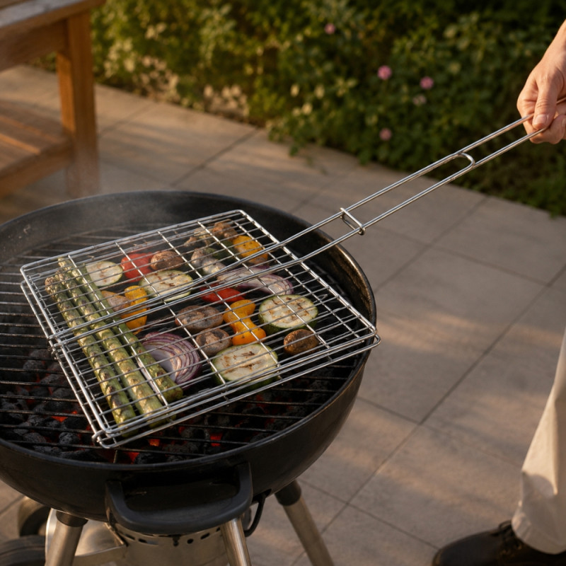 BBQ Grill Basket Large - 67cm