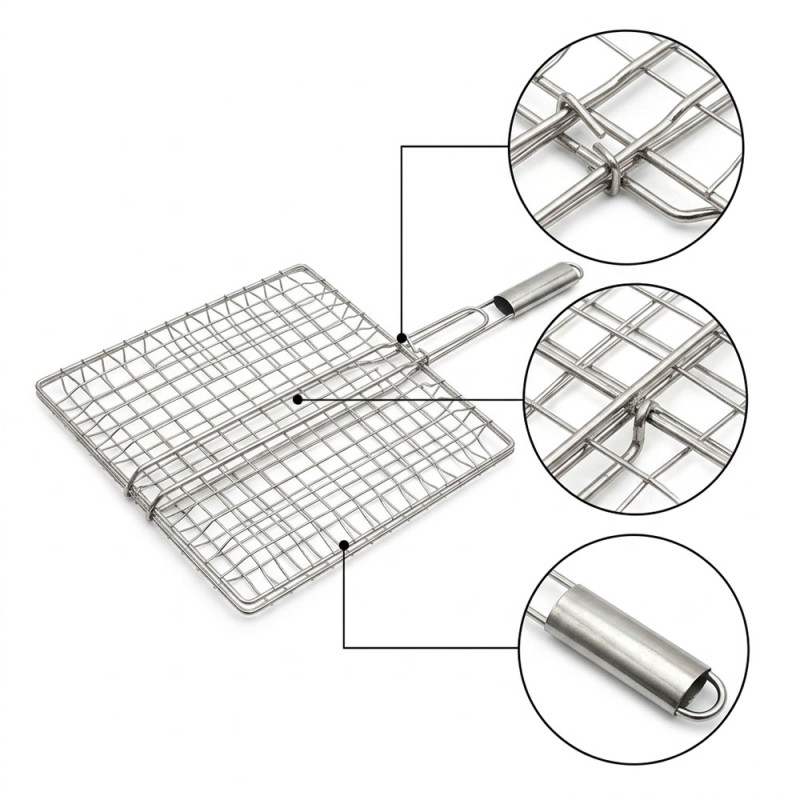 BBQ Grill Basket - 59cm