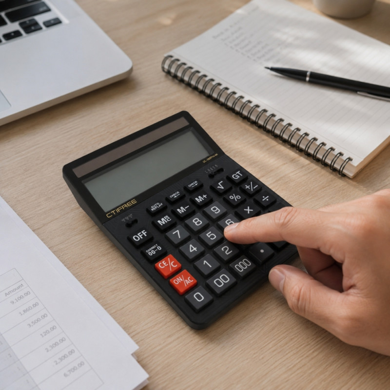Digital Calculator - 14 Digits Ultra Large Display Desktop Calculator
