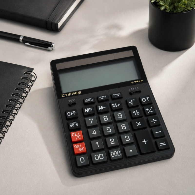 Digital Calculator - 14 Digits Ultra Large Display Desktop Calculator