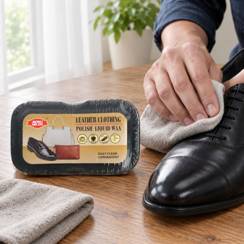 Leather Clothing Polish Liquid Wax