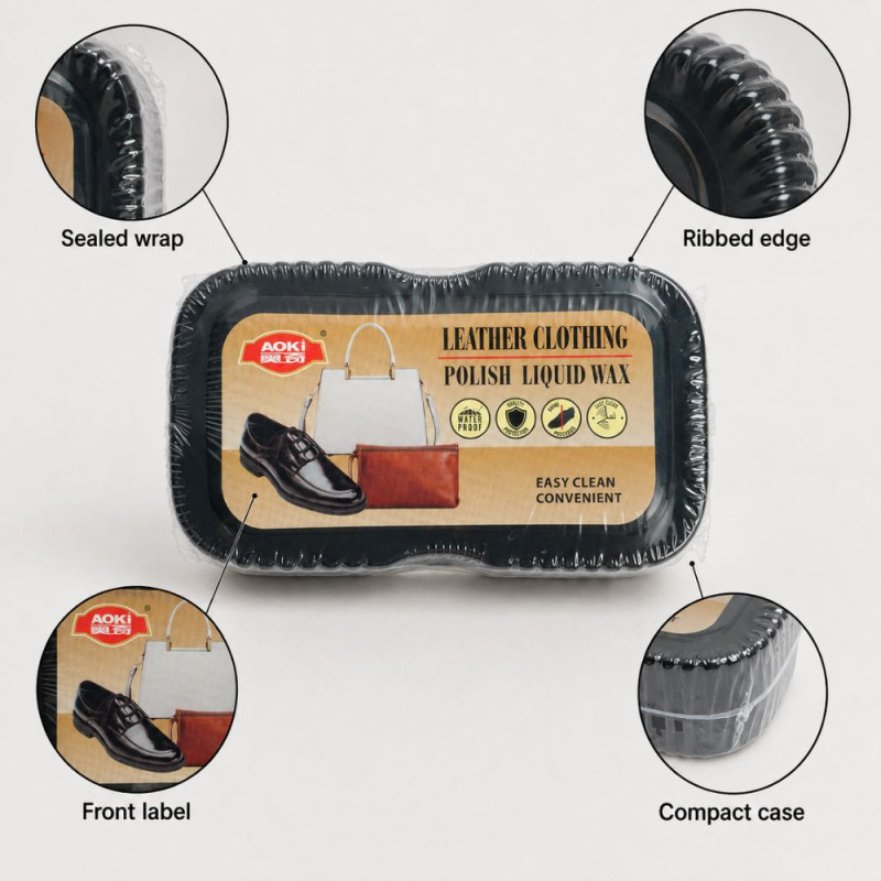 Leather Clothing Polish Liquid Wax