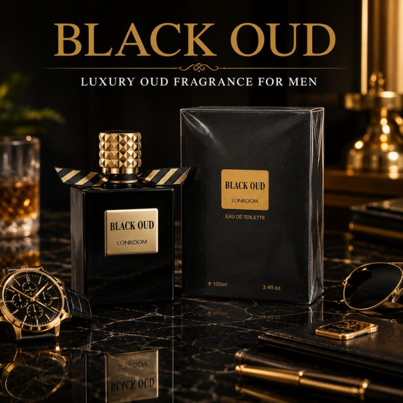 Classic Parfume – Black Premium Quality (100ml | 16 x 11.5 x 4.5 cm)