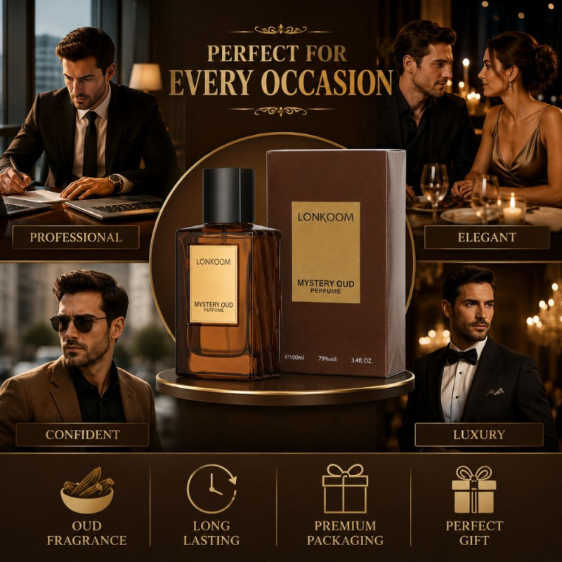 Deluxe Parfume – Brown Premium Quality (100ml | 12 x 6 x 6 cm)