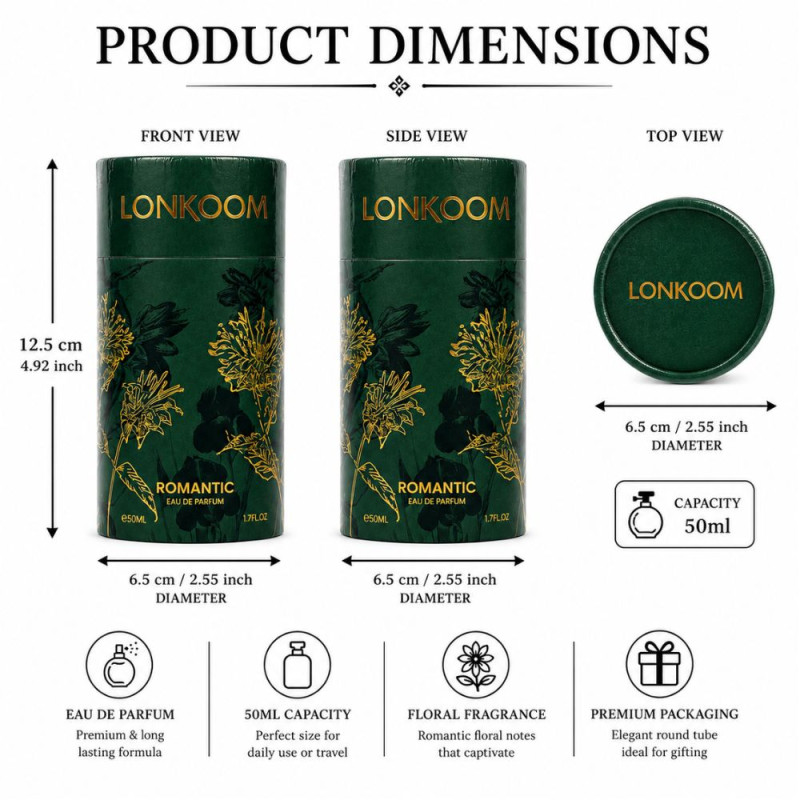 Quality Parfume – Green Premium Quality (40ml | 12.5 x 6.5 cm)