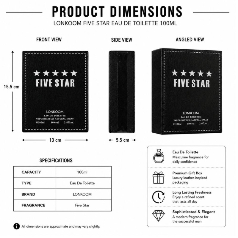 Quality Parfume – Black Premium Quality (100ml)