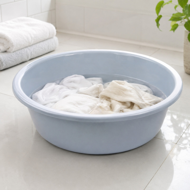 Master Choice Kitchen Basin Designed for Everyday Cooking &amp; Kitchen Excellence – Light Blue (H-18, DIA-56 CM)