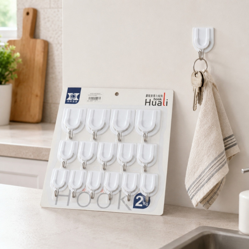 Plastic Hook Set - 15pcs