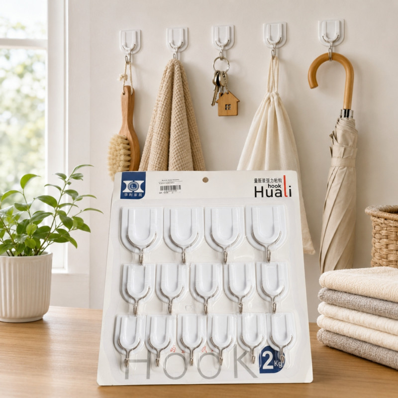 Plastic Hook Set - 15pcs