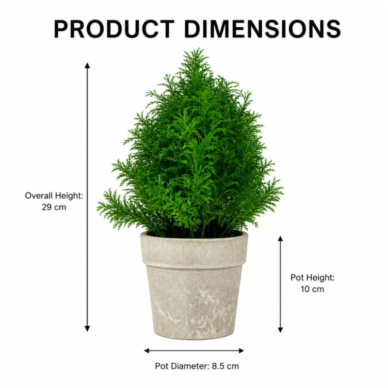 Modern Gleam Artificial Flower Designed for Home Décor &amp; Event Styling – Green (H-29, W-8.5 CM)
