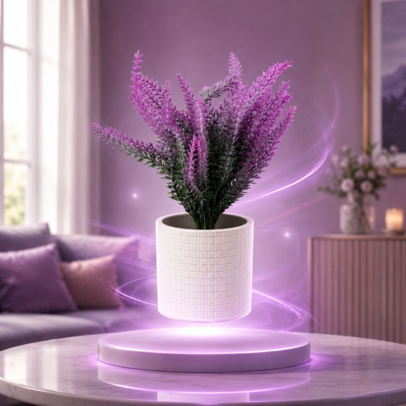 Kiln Fired Artificial Flower Designed for Home Décor &amp; Event Styling – Pink (H-22, W-8 CM)