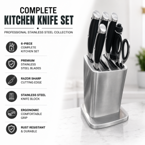 Alloy Pro Tool Set Designed for DIY Projects & Professional Work – Stainless Steel (H-23, W-12, L-12 CM)