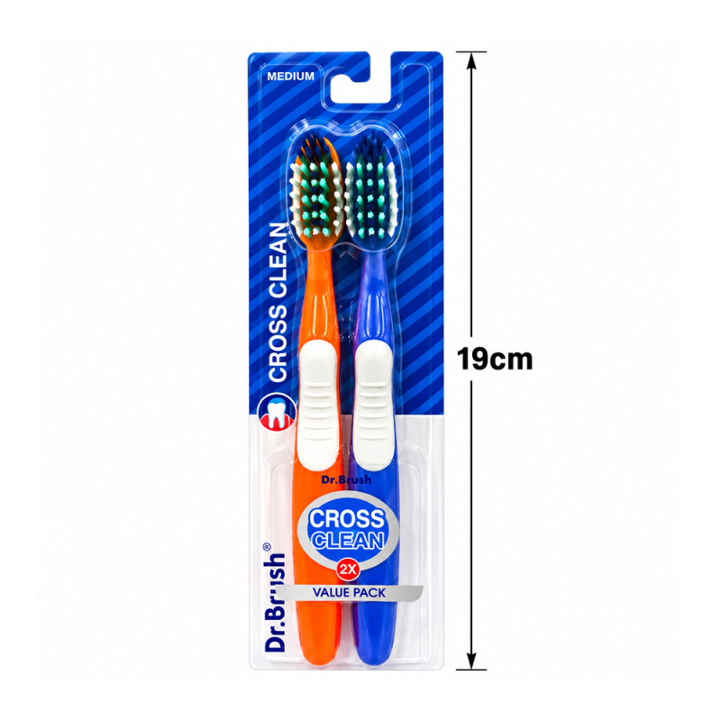 Cross Clean Toothbrushes